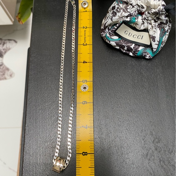 🔥❤️🔥Authentic GUCCI necklace with ring charm - Picture 7 of 7